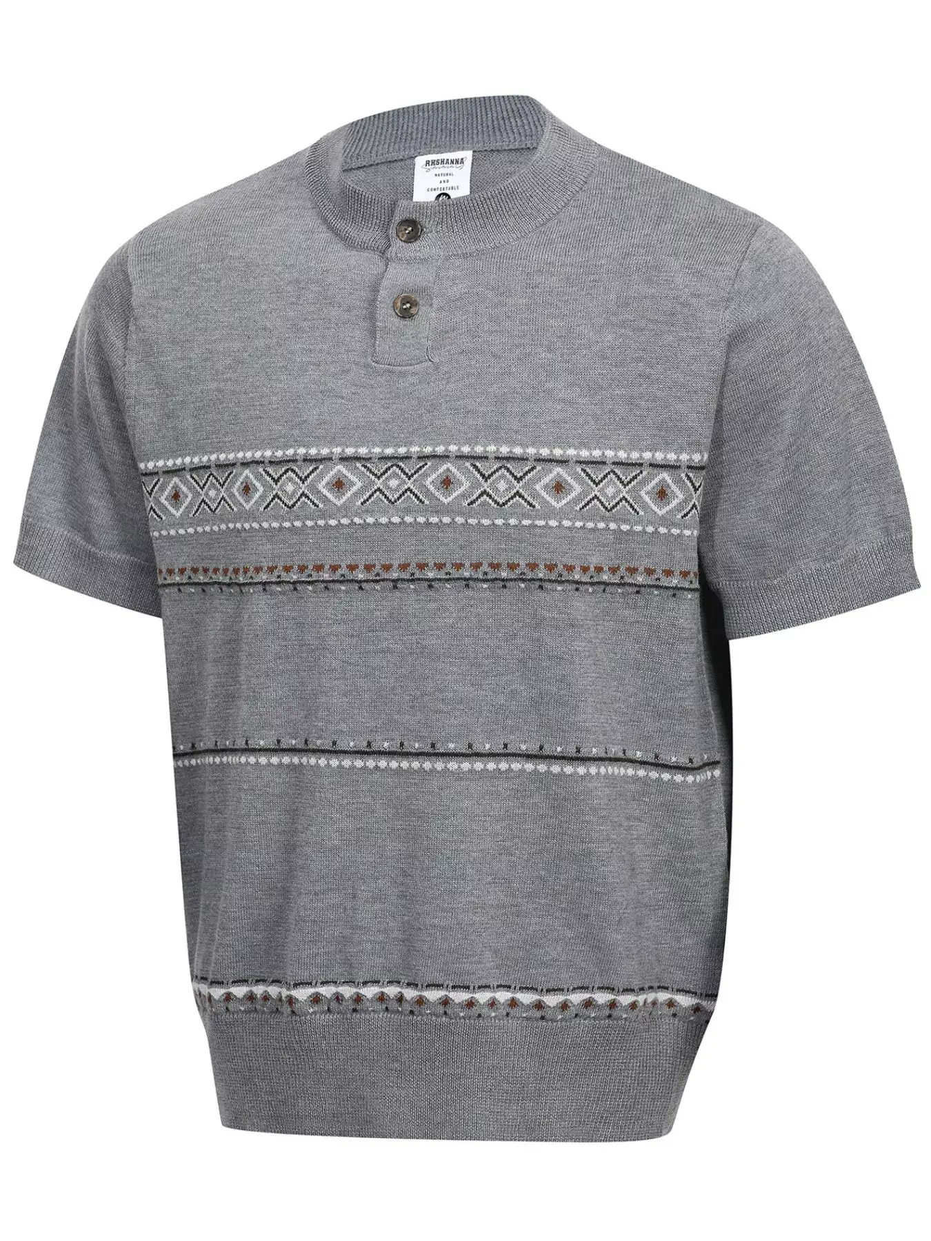 Men's Short Sleeve Knit Top 1