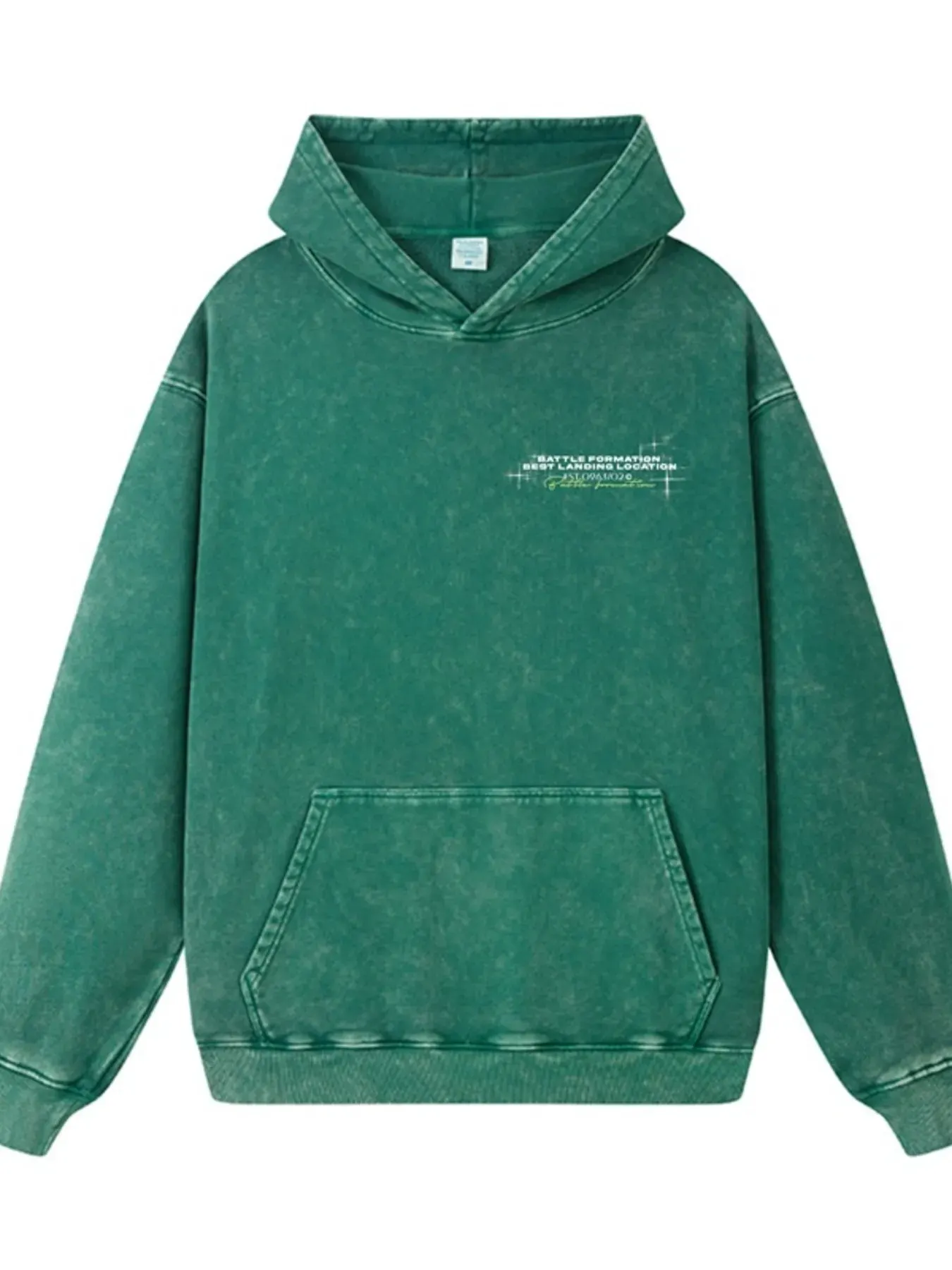 Men's Kangaroo Pocket Long Sleeve Hoodie